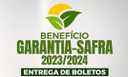 A Secretaria Municipal de Agricultura comunica que os boletos do Benefício Garantia-Safra 2023/2024