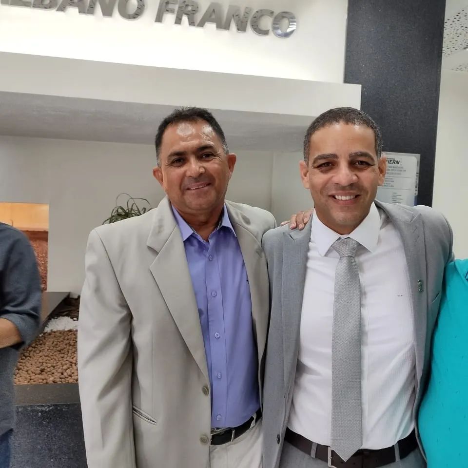 O  Presidente da Câmara Municipal de Almino Afonso Antônio Regicélio Alves participou no auditório da FIERN para a posse da nova diretoria da FECAM.